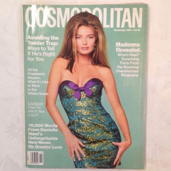 Vintage November 1991 Cosmopolitan Magazine - Picture 1 of 4